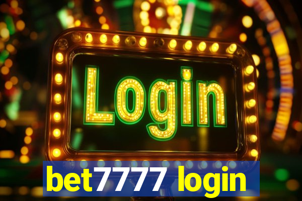 bet7777 login